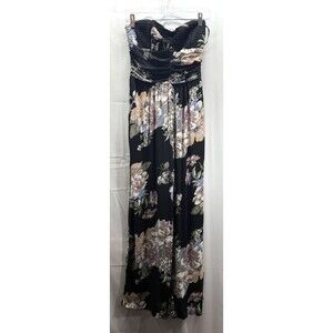 BOG Collective Womens Strapless Jumpsuit Sz Med NWT